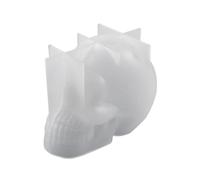 Skull Resin Molds Silicone | Skeleton Mold - 3D Mould for Casting Epoxy Sculpture Molding Clay Crafts Decoration Home Holidays Parties Arts Wax Candle Making