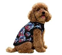 Skull Rose Raven Moon Pet Vest for Small Ice Silk Tank Top Dog