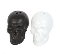 Skull Salt and Pepper Shakers - Perfect for Halloween or Year-Round Use