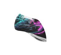 Skull Save Your Soul Golf Blade Putter Cover Water Resistant Club Iron Headcover for Most Blade Putters