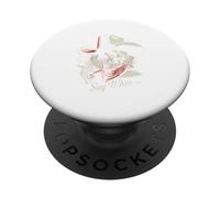 Skull Say When Funny Skeleton Tshirt Funny Western Cowboy PopSockets Adhesive PopGrip