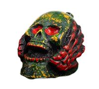 Skull Scream Whistle - Horror Death Novelty Whistle, Creepy Aztec Style | Resin Screaming 6x7.4x5.8cm for Halloween Pranks, Party Favors, Kids Adults Outdoor Adventure Unique Keepsake
