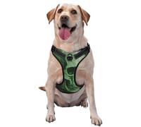 Skull Secret Dog Harness For Small, Medium, And Large Dogs â€“ Reflective Straps, Adjustable Fit With Quick-Release Buckles