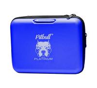 Skull Shaver Deluxe Travel Case - Spacious, Sturdy, Zippered Storage - Flex Cushion Customisation - Blue