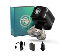 Skull Shaver Palm: Ultimate Electric Razor for Men - Cordless Rechargeable Beard, Head & Face Shaver, Mens Grooming Kit, Perfect for Travel and Gift
