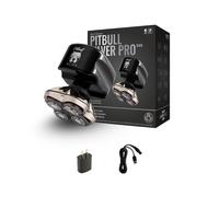 Skull Shaver Pitbull Silver Pro SX5 - Head and Face Shaver - Electric for Men, Wet & Dry, Cordless, Water Resistant - Enhanced Performance
