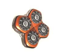 Skull shaver Rugged 4 Head Replacement Blade; Gives Stubble Look; Compatible with SS shavers