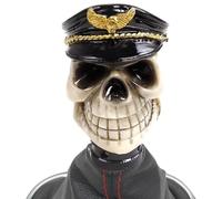 Skull Shifter Knob - Devil Skeleton Handle, Gothic Skull Shifter | universall Car Head Upgrade, Stylish Stick Shift Decoration, Ideal Use Case for Manual Automatic Vehicle Interior Customization