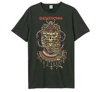 Skull Shinedown T-Shirt Amplified Charcoal XS