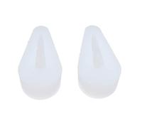 Skull Silicone Mold Soft Shiny Halloween Crow Style Resin Molding for DIY Projects 2pcs Transparent