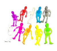 Skull Skeleton Figures Toy Sensory Stretchy Pressure Relief Toy Figure For Doll For 5 To Adults Hidden Gift Kids