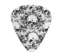 Skull Skeleton Premium Bass Electric Guitar Picks,Guitar Plectrum For Unparalleled Musical Experience