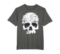 Skull Skeleton Tree Funny Gothic Horror Halloween Graphic T-Shirt