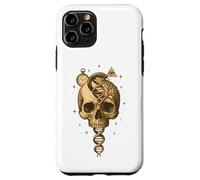 Skull Snake DNA Tree Clock Eye Symbolic Art Case for iPhone 11 Pro