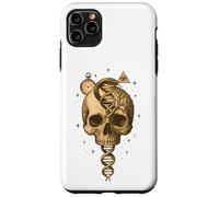 Skull Snake DNA Tree Clock Eye Symbolic Art Case for iPhone 11 Pro Max