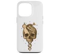Skull Snake DNA Tree Clock Eye Symbolic Art Case for iPhone 13 Pro