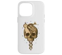 Skull Snake DNA Tree Clock Eye Symbolic Art Case for iPhone 14 Pro Max