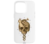 Skull Snake DNA Tree Clock Eye Symbolic Art Case for iPhone 15 Pro Max