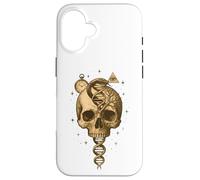 Skull Snake DNA Tree Clock Eye Symbolic Art Case for iPhone 16