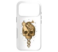 Skull Snake DNA Tree Clock Eye Symbolic Art Case for iPhone 17 Pro