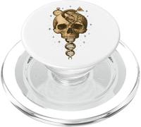 Skull Snake DNA Tree Clock Eye Symbolic Art PopSockets PopGrip for MagSafe