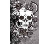 Skull / Snake Journal / Notebook: Hardback 6x9 inch with 100 themed pages. 90 Lined pages and 10 pages blank pages