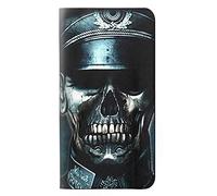 Skull Soldier Zombie PU Leather Flip Case Cover For OnePlus 7 Pro