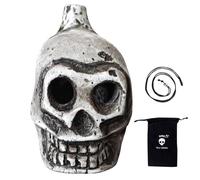 Skull Spooky Human Death Scream Loud Whistle | Aztec Death Whistle,Screaming Death Whistle,Authentic Aztec Whistle,High Decibels Authentic Human Sounding Human-like Screams For Death