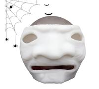 Skull Squeeze Toy, Halloween Stress Balls with Blood and Maggots, Fidget Toys for Adults, Halloween Prank Toys for Stress Relief