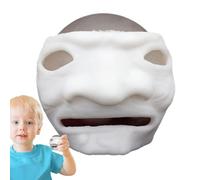 Skull Stress Toy - Halloween Stress Balls with Blood and Maggots,Fidget Toys, Kneading Toy, Release for Adults