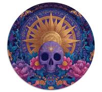 Skull, Sun, Tarot Card Illustration Rätsel Für Erwachsene 1000pcs (67.5x67.5cm),Herausforderungsspiele