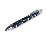 Skull Swords Retractable Ballpoint Pens 0.5mm Fine Black Inks Roller Smooth Writing Office Supplies 1 PCS