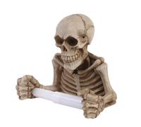 Skull Toilet Paper Holder Wall Mounted Organizer