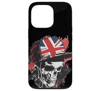 Skull United Kingdom Cap for Man and Woman Case for iPhone 13 Pro