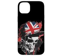 Skull United Kingdom Cap for Man and Woman Case for iPhone 14 Plus