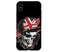 Skull United Kingdom Cap for Man and Woman Case for iPhone XS Max