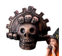 Skull Whistle - Aztec Death Whistle | Aztec Death Whistle | Real Aztec War Whistle Screaming for Modern Application for Halloween Art Decorations Parties