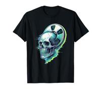 Skull with Tape Reel T-Shirt