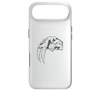 Skull with Teeth Saber Tooth Tiger Cat Case for iPhone Air