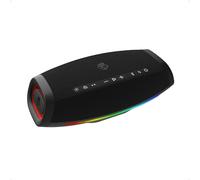 Skullcandy Barrel Micro Portable Bluetooth Speaker, Built-in Carabiner and Strap, IPX7 Waterproof, USB-C PD Powerbank, Auracast Multi-Speaker Link, LED Lightshow