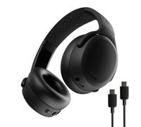 Skullcandy Crusher ANC 2 Over-Ear Noise Canceling Wireless Headphones with Sensory Bass, 50 Hr Battery, Skull-iQ, Alexa Enabled, Microphone, Works with Bluetooth Devices - True Black