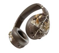 Skullcandy Crusher ANC 2 Wireless Over-Ear Bluetooth Headphones with Multi-Sensory Bass, Active Noise Cancelling, Up to 60 Hours Battery, Microphone for iPhone Android - Realtree EDGE Colors Espresso