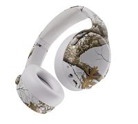 Skullcandy Crusher ANC 2 Over-Ear Active Noise Cancelling Wireless Bluetooth Headphones with Sensory Bass, Alexa Voice Control, 50 Hr Battery, Microphone - Realtree Edge Colors White