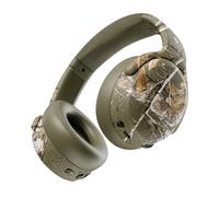 Skullcandy Crusher ANC 2 Wireless Over-Ear Bluetooth Headphones with Multi-Sensory Bass, Active Noise Cancelling, Up to 60 Hours Battery, Microphone for iPhone Android - Realtree EDGE Colors Drab