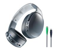 Skullcandy Crusher Evo Over-Ear Wireless Headphones with Sensory Bass, 40 Hr Battery, Microphone, Works with iPhone Android and Bluetooth Devices - Chill Grey