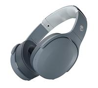 Skullcandy Crusher Evo Wireless Bluetooth Headphones with Multi-Sensory Bass, Noise Isolating Over-Ear Fit, Up to 40 Hours Battery, Microphone for iPhone Android - Chill Grey