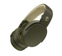 Skullcandy Crusher Over-Ear Wireless Headphones with Sensory Bass, 40 Hr Battery, Microphone, Works with iPhone Android and Bluetooth Devices - Moss/Olive