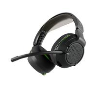 Skullcandy Crusher PLYR 720 Wireless Gaming Headset, Ultimate Immersion and Comfort, THX Spatial Audio, Multi-Sensory Bass, Removable Mic, Xbox, PC, PlayStation, Wireless Transmitter - Digi-Black Xbox