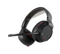 Skullcandy Crusher PLYR 720 Wireless Gaming Headset, Ultimate Immersion and Comfort, THX Spatial Audio and Multi-Sensory Bass, Removable Mic, PC, PlayStation, Nintendo, Multi-Platform - Digi-Black