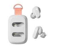 Skullcandy Dime 3 In-Ear True Wireless Earbuds - Bone/Orange Glow